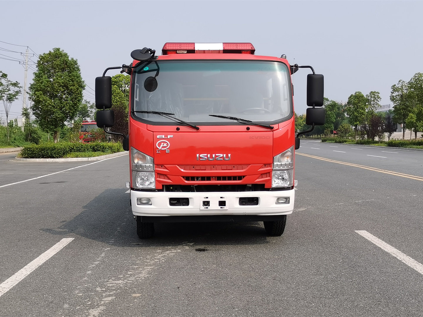 2.5噸慶鈴泡沫消防車