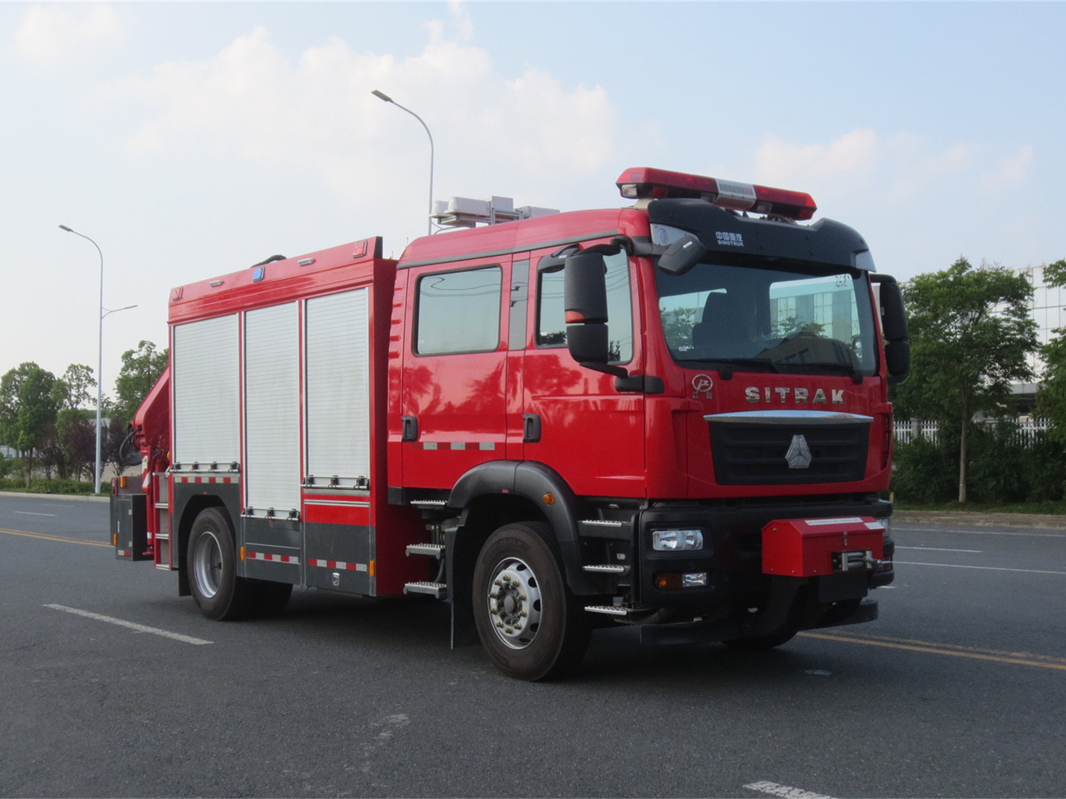 汕德卡單橋搶險救援車