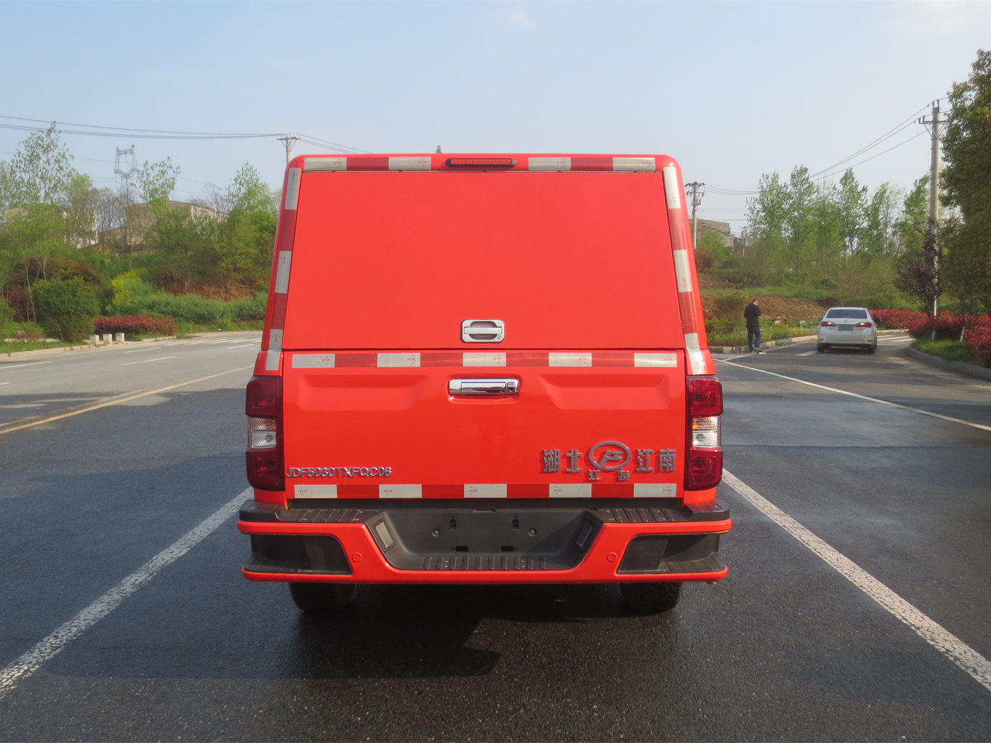 慶鈴皮卡雙排器材消防車(chē)